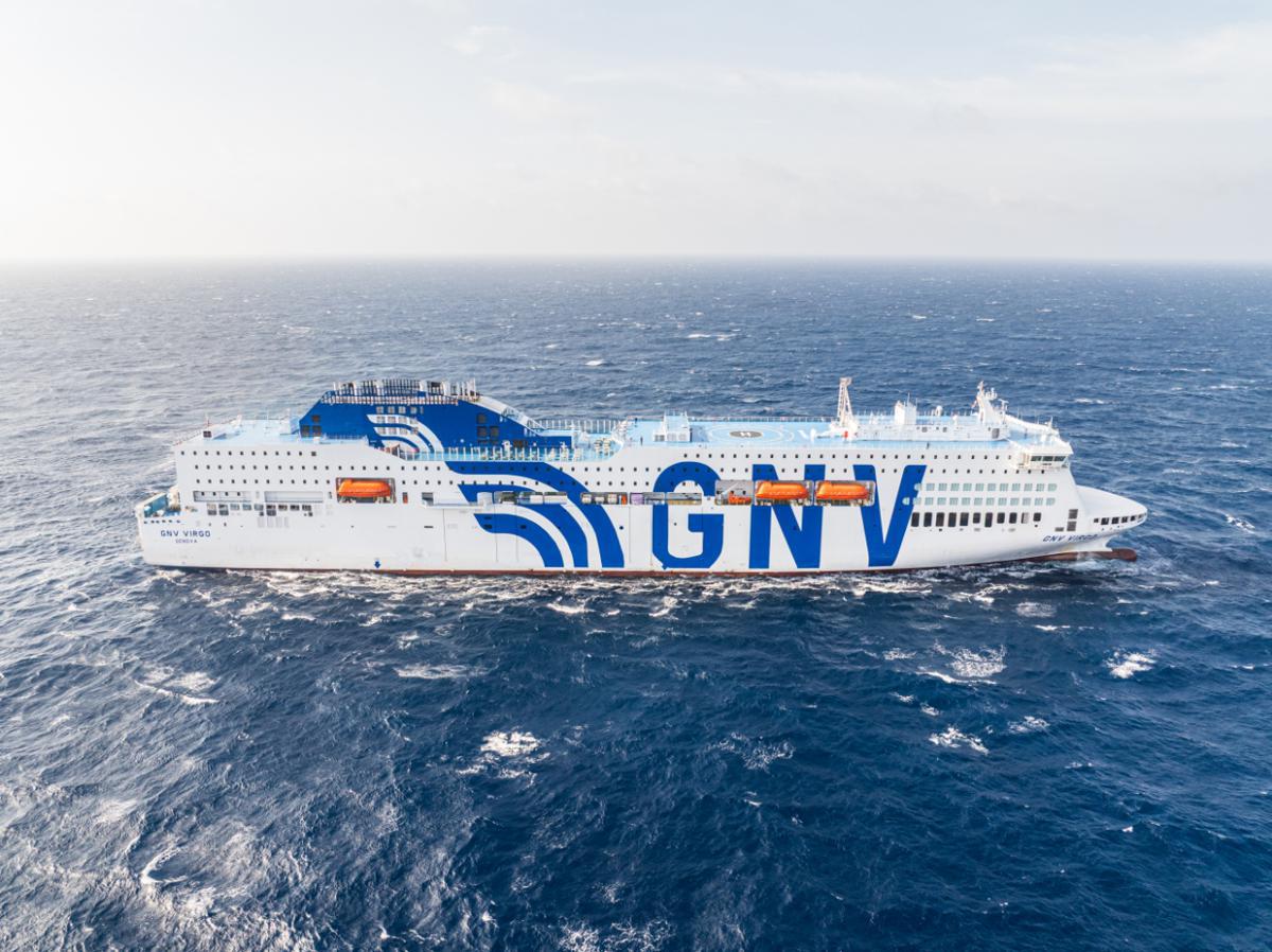 GNV Virgo Adlı Lüks Ro-Ro Yolcu Gemisi Guangzhou'da Teslim Edildi