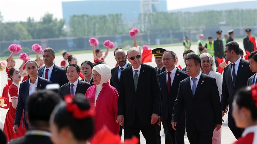 Cumhurbaşkanı Erdoğan Çin’de